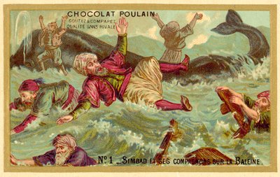 Simbad y sus compañeros en la ballena de French School